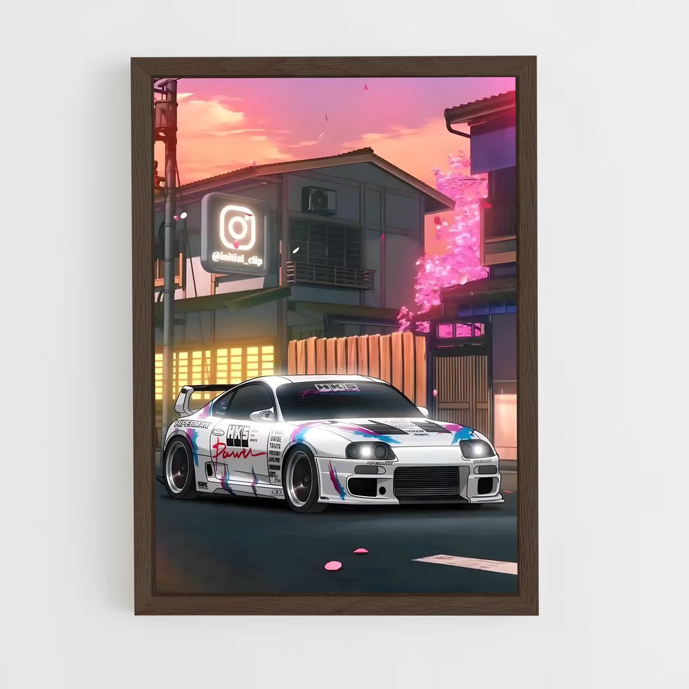 Poster magnifique Supra mk – affiche Toyota (vue 5)